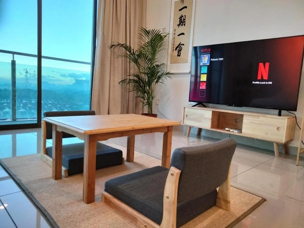 035 Palazio Apartment Japanese Style Studio Mount Austin Wifi & Netflix Johor Bahru